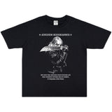 Rock Star T Shirt Satanic Warmaster Rock Band Washed Old Men and Women