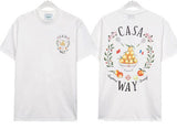 Casablanca T Shirts Rainbow Gate Alphabet