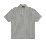 Ralph Lauren Knitted sweaters Ralph Lauren Knitted Short Sleeved Shirt POLO Lapel Knitted Short Sleeve Small Twist Lapel T-Shirt