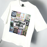 Men Vintage T-Shirts Pop Artist Co-branded with WWJD
