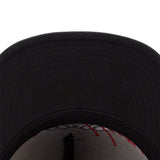 Trendy flat brimmed hat embroider brooklyn breathable and adjustable