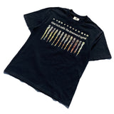 Men Vintage T-Shirts vintage Washing Water Old Nine Inch Nails Printed Short Sleeves Loose Casual