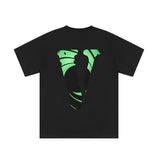 Vlone T Shirts Printed Short Sleeve Men and Women Couple Loose T-shirt