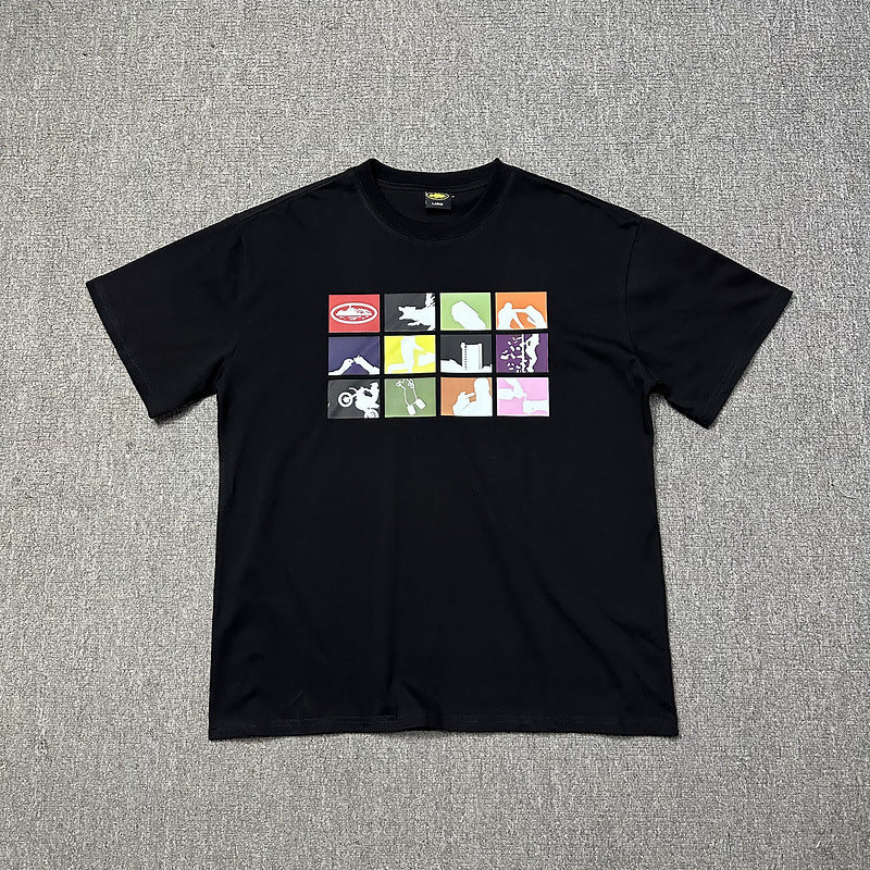 Corteiz T Shirt Crew Neck Casual Loose Half Sleeve
