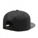 Trendy flat brimmed hat sinner cap black prayer