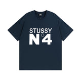 Stussy T Shirts Casual Loose Couple T Shirts
