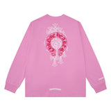 Chh Chrome Heart Long Sleeve Shirt Unisex Fashion Loose Long Sleeve Shirt