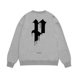 Purple Brand Sweatshirt Loose Crew Neck Sweater