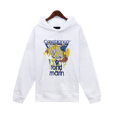 Casablanca Hoodie autumn/winter print hooded sweater for men and women