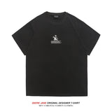 Men's T-Shirts Cotton Short-Sleeved T-shirt Men's Summer Couple Loose All-Matching