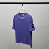 Cp Company T Shirts Men's Cotton Embroidered Casual Crew Neck