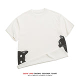 Men T-Shirts Summer All-Matching Loose Short Sleeve T-shirt Men