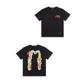 Evisu T Shirts Casual Versatile Unisex T Shirts