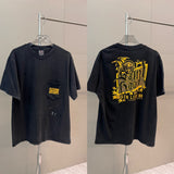 Men Vintage T-Shirts "SIN LIFE,SALVATION AHEAD" SSSAINT LOUIS T-Shirt