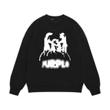 Purple Brand Sweatshirt Loose Crew Neck Sweater