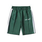 Palm Angle Shorts Palm Angels Casual Striped Shorts Elastic Men and Women Sports