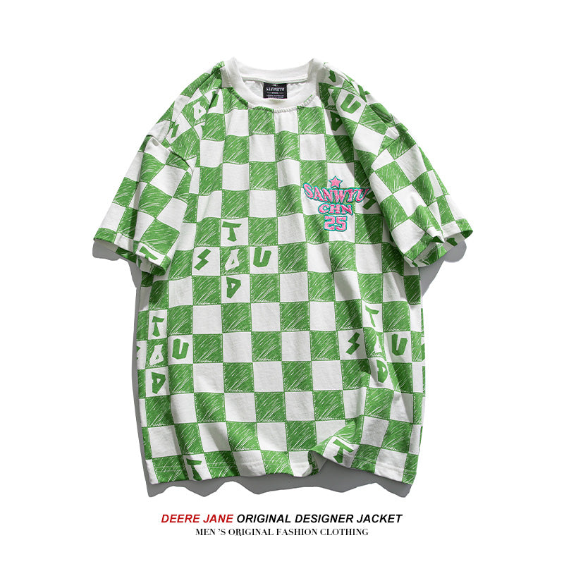 Men T-Shirts Summer Short-Sleeved T-shirt Men Loose T-shirt