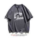 Men T-shirt Summer Cotton Short Sleeve T-shirt Men's Loose