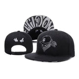 Trendy flat brimmed hat adjustable sunshade