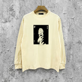 Purple Brand Long Sleeve T-Shirt Fashion Loose Long Sleeve Top