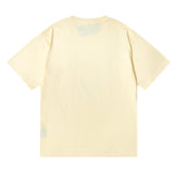Rhude T Shirt Flag Floral Print Short Sleeve T-Shirt