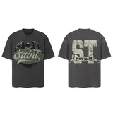 Men Vintage T-Shirts Saint Michael Tee Saint Tears