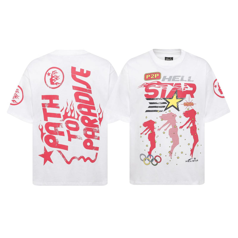 HS T-Shirt summer top short-sleeved T-shirt