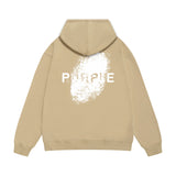Purple Brand Hoodie Fashion Loose Hooded Sweater