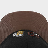 Trendy flat brimmed hat fall winterheattech