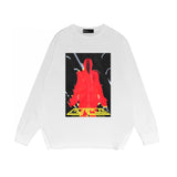 Purple Brand Long Sleeve T-Shirt Fashion Loose Long Sleeve Top