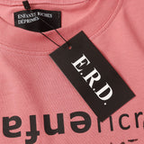 ERD T Shirts Cartoon Print Loose-Fitting Casual T-shirt