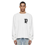 Purple Brand Long Sleeve T-Shirt Fashion Loose Long Sleeve Top
