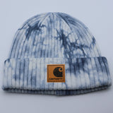 Carhartt Hat Skateboard Sports Casual Tie-Dye Knitted Hat