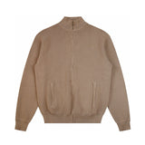 Ralph Lauren Coated Knitted Zipper Cotton