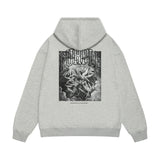 Purple Brand Hoodie Fashion Loose Hooded Sweater