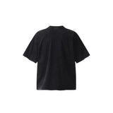 Mens T-shirts Tupac 2pac print vintage washed do old short sleeve T-shirt