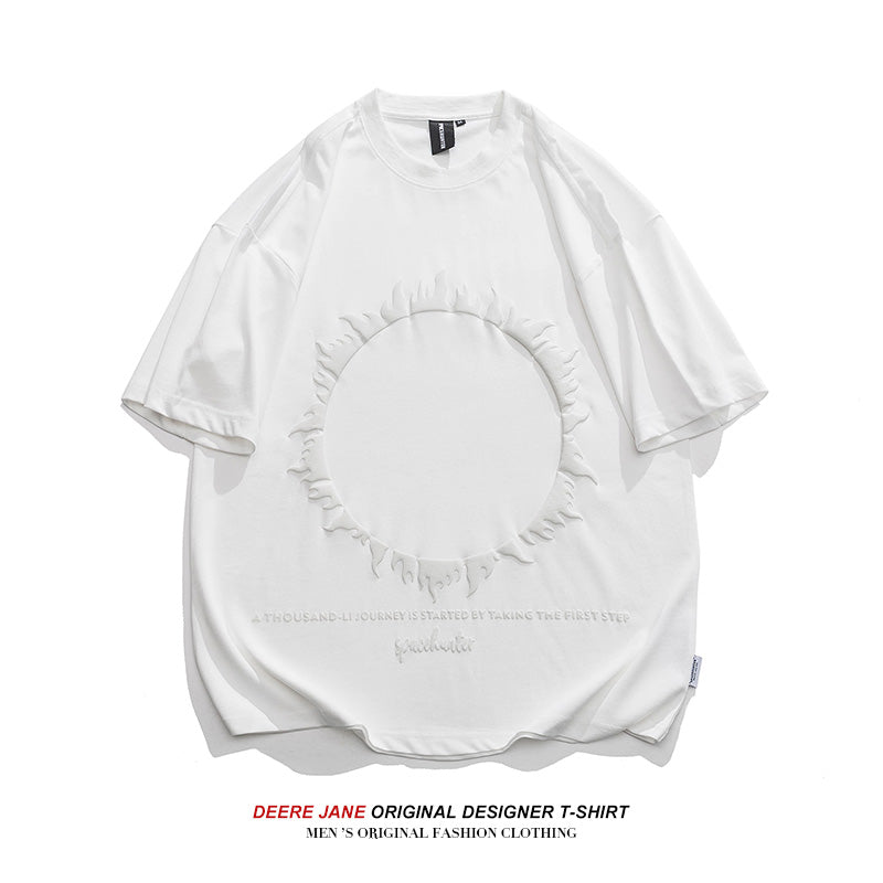 Men's T-Shirts Summer Short-Sleeved T-shirt Men's Loose Casual