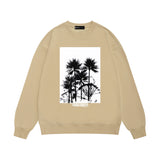 Purple Brand Sweatshirt Loose Crew Neck Sweater