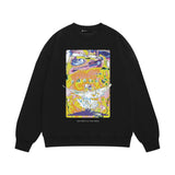 Purple Brand Sweatshirt Loose Crew Neck Sweater