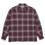 GUILTYPARTIES TIGER Shirts checked striped Hawaiian long-sleeved shirt