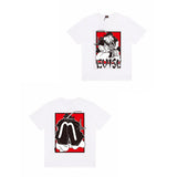 Evisu T Shirts Casual Versatile Unisex T Shirts