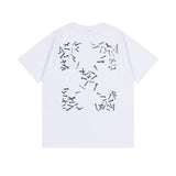 Off White T Shirts OW Nails Arrow Pattern Crew Neck Pullover Short Sleeves