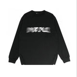 Purple Brand Long Sleeve T-Shirt Fashion Loose Long Sleeve Top