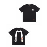 Evisu T Shirts Loose Dragon Ball “Sun Goku” Print