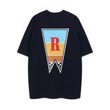 Rhude T Shirt Junior Letter Arrow R Label Short Sleeve T-Shirt