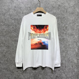 Purple Brand Long Sleeve T-Shirt Long Fashion Loose Long Sleeve Top