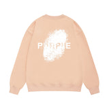Purple Brand Sweatshirt Loose Crew Neck Sweater