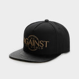 Trendy flat brimmed hat adjustable sunshade