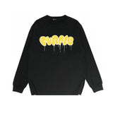 Purple Brand Long Sleeve T-Shirt Fashion Loose Long Sleeve Top