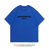Men's T-Shirts Summer Short-Sleeved T-shirt Men's American Retro Loose